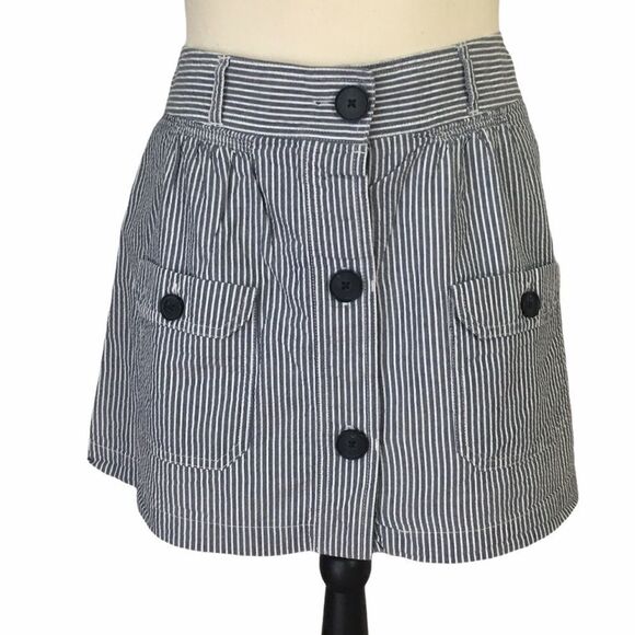 American Eagle Outfitters Seersucker Skirt Size S - Picture 1 of 3